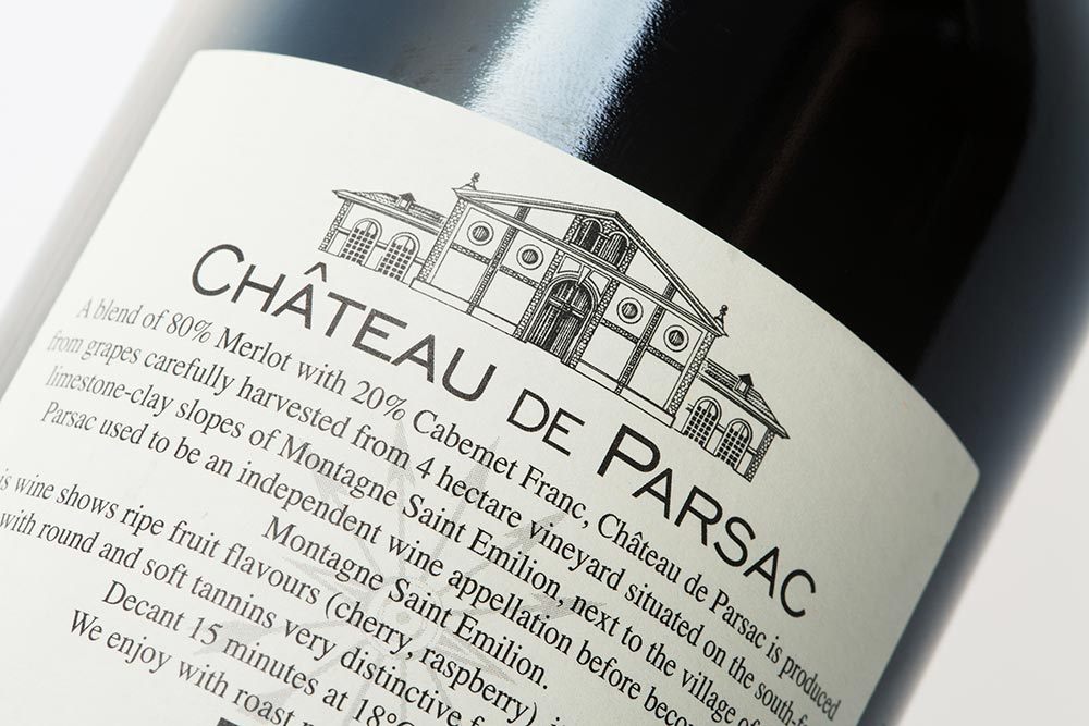 帕萨克堡红葡萄酒2012|Château De Parsac Montagne-Saint-Emilion 2012_红葡萄酒_意活网