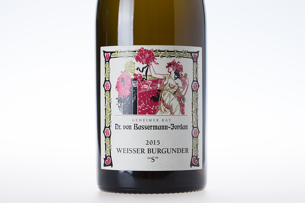 巴塞曼乔丹S系列白皮诺白葡萄酒2015|Bassermann Jordan Weisser Burgunder 