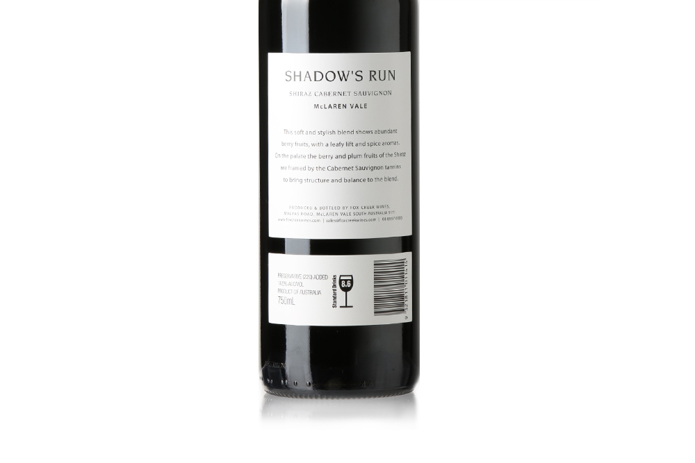 福斯湾酒庄追影西拉赤霞珠红葡萄酒2016|Fox Creek Shadow's Run Shiraz Cabernet Sauvignon 2016_红葡萄酒_意活网