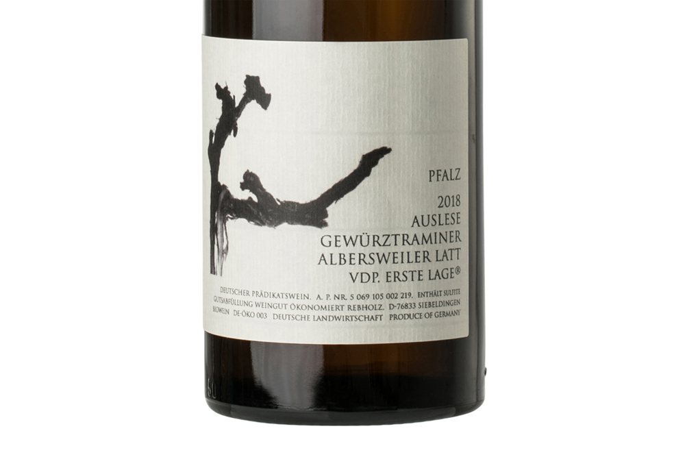 雷布霍兹双峰园琼瑶浆精选白葡萄酒2018|Rebholz Albersweiler Latt Gewürztraminer Auslese 2018 _白葡萄酒_意活网