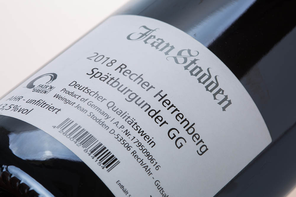 乔恩思海伦堡黑皮诺GG红葡萄酒2018|Jean Stodden Herrenberg Spatburgunder GG 2018_红葡萄酒_意活网