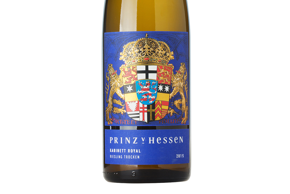 莱茵王子皇家珍藏雷司令白葡萄酒2019|Prinz Von Hessen Riesling Kabinett Royal 2019_白葡萄酒_意活网