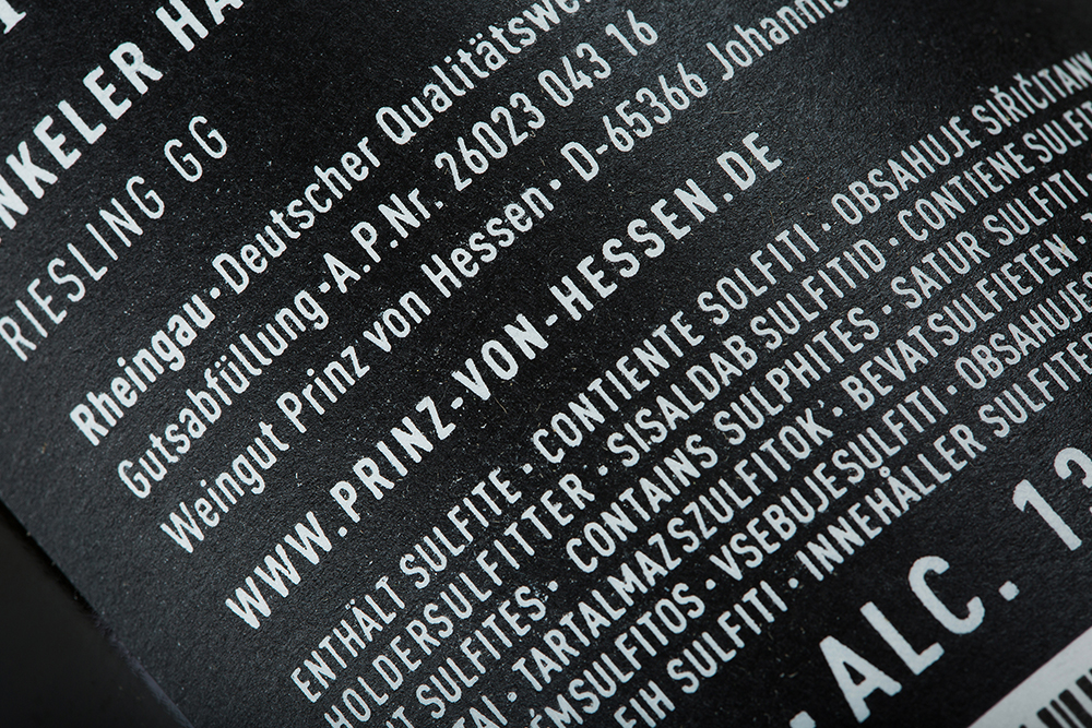 莱茵王子兔飞园雷司令GG白葡萄酒2016|Prinz Von Hessen Hasensprung Riesling GG 2016_白葡萄酒_意活网