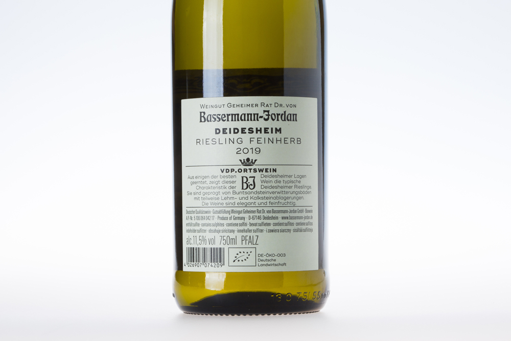 巴斯曼戴德村雷司令半甜白葡萄酒2019|Bassermann Jordan Deidesheim Riesling Feinherb 2019_白葡萄酒_意活网