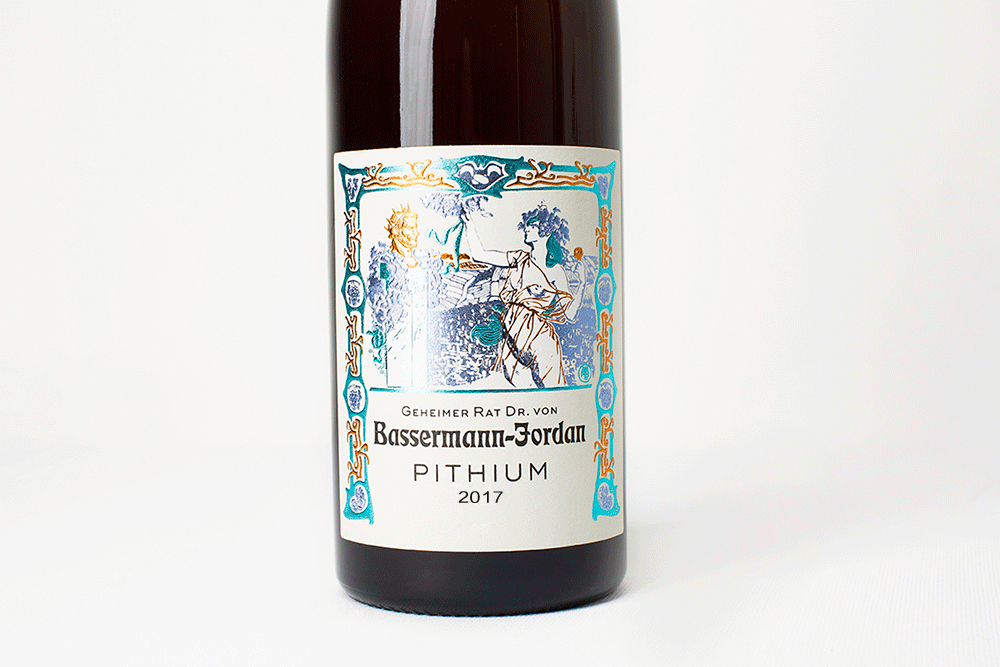 巴斯曼陶罐白葡萄酒2017|Bassermann Jordan Pithium 2017_白葡萄酒_意活网