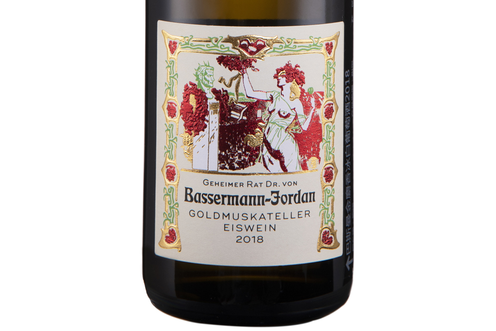 巴斯曼金麝香冰白葡萄酒2018|Bassermann Jordan Goldmuskateller Eiswein 2018_白葡萄酒_意活网