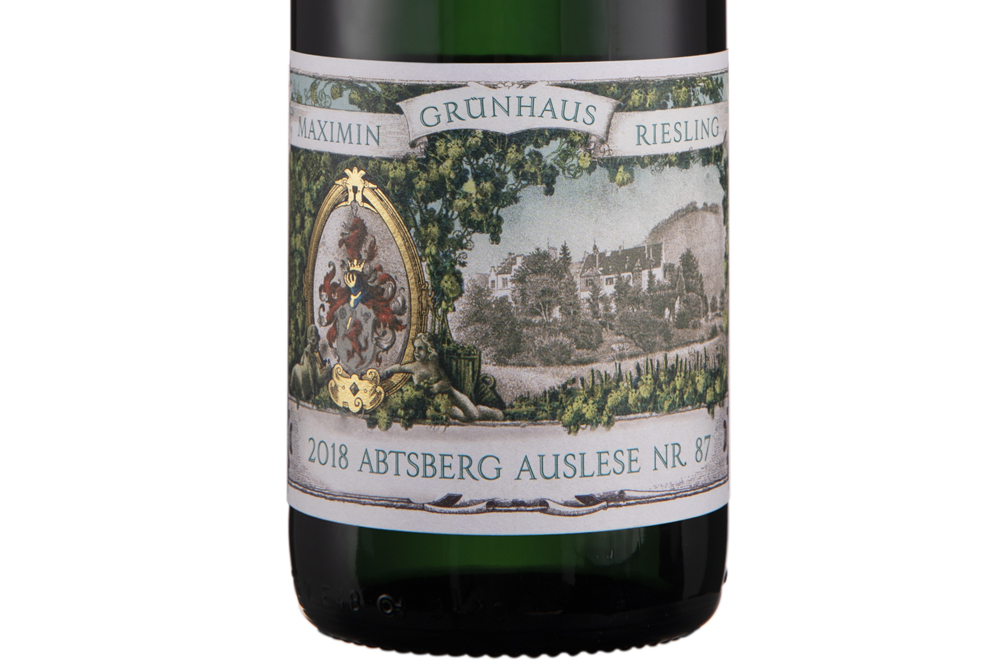 漫翠园雅思堡精选87号白葡萄酒2018|Maximin Grunhaus Abtsberg Auslese Nr.87 2018_白葡萄酒_意活网