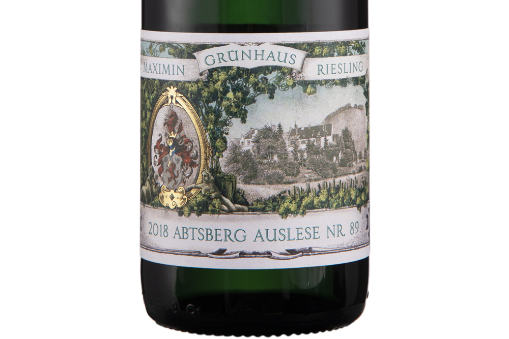 漫翠园雅思堡精选89号白葡萄酒2018|Maximin Grunhaus Abtsberg Auslese Nr.89 2018_白葡萄酒_意活网