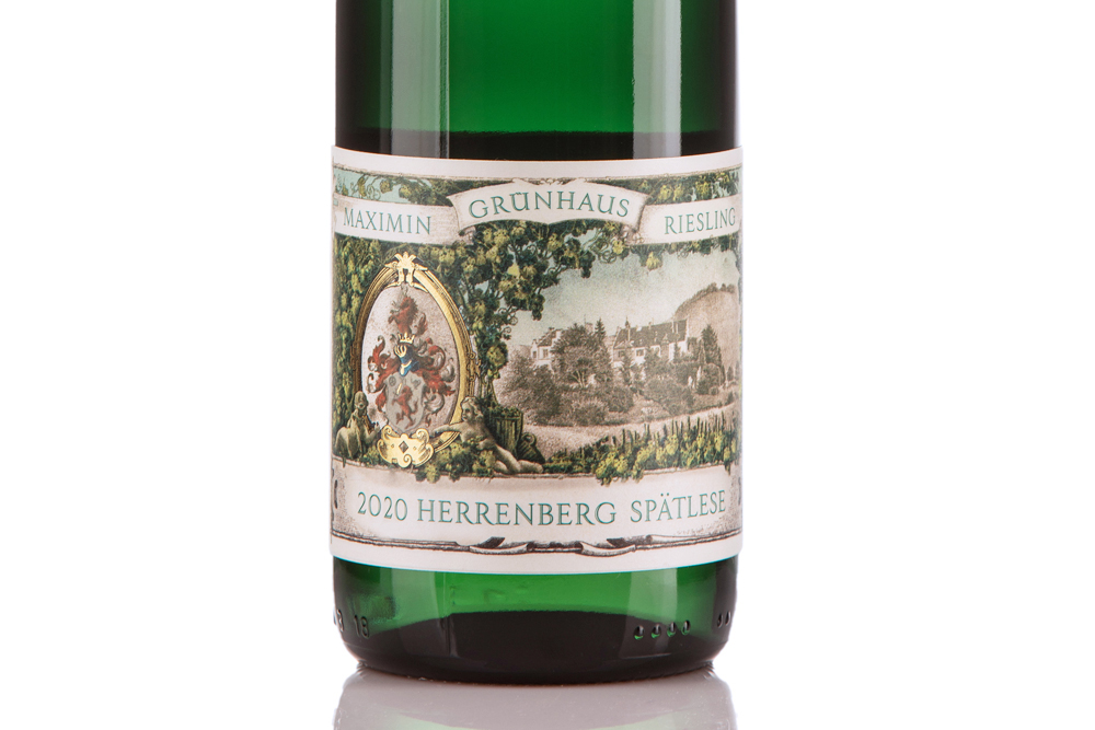 漫翠园海伦堡雷司令晚摘白葡萄酒2020|Maximin Grunhaus HERRENBERG Riesling Spatlese 2020_白葡萄酒_意活网