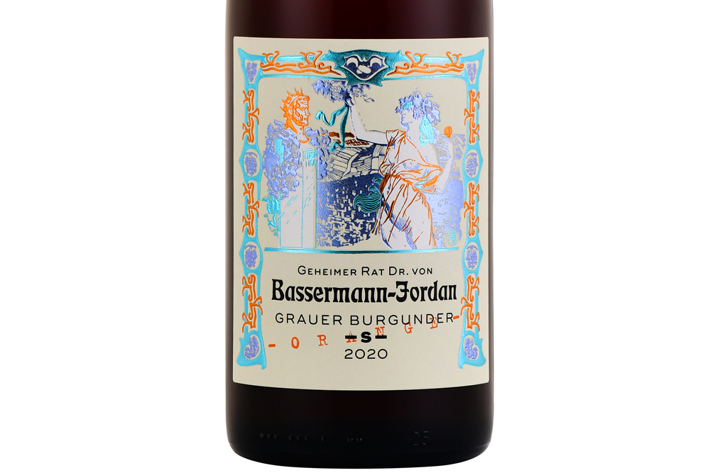 巴斯曼S系列灰皮诺白葡萄酒2020|Bassermann Jordan Grauburgunder S Orange 2020_白葡萄酒_意活网