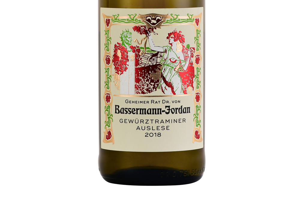 巴斯曼琼瑶浆精选白葡萄酒 2018|Bassermann-Jordan Gewurztraminer Auslese 2018_白葡萄酒_意活网