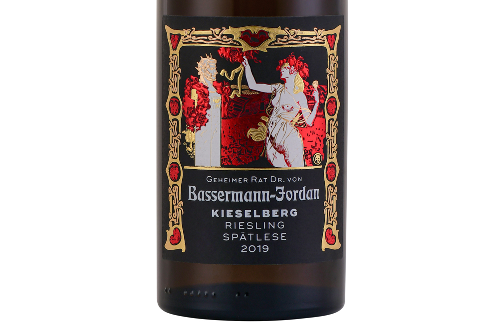 巴斯曼石山园雷司令晚摘白葡萄酒 2019|Bassermann Jordan Deidesheim Kieselberg Riesling Spatlese 2019_白葡萄酒_意活网