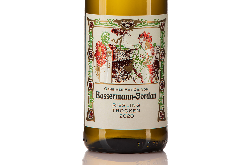 巴斯曼雷司令干白葡萄酒 2020|Bassermann Jordan Riesling Trocken 2020_白葡萄酒_意活网