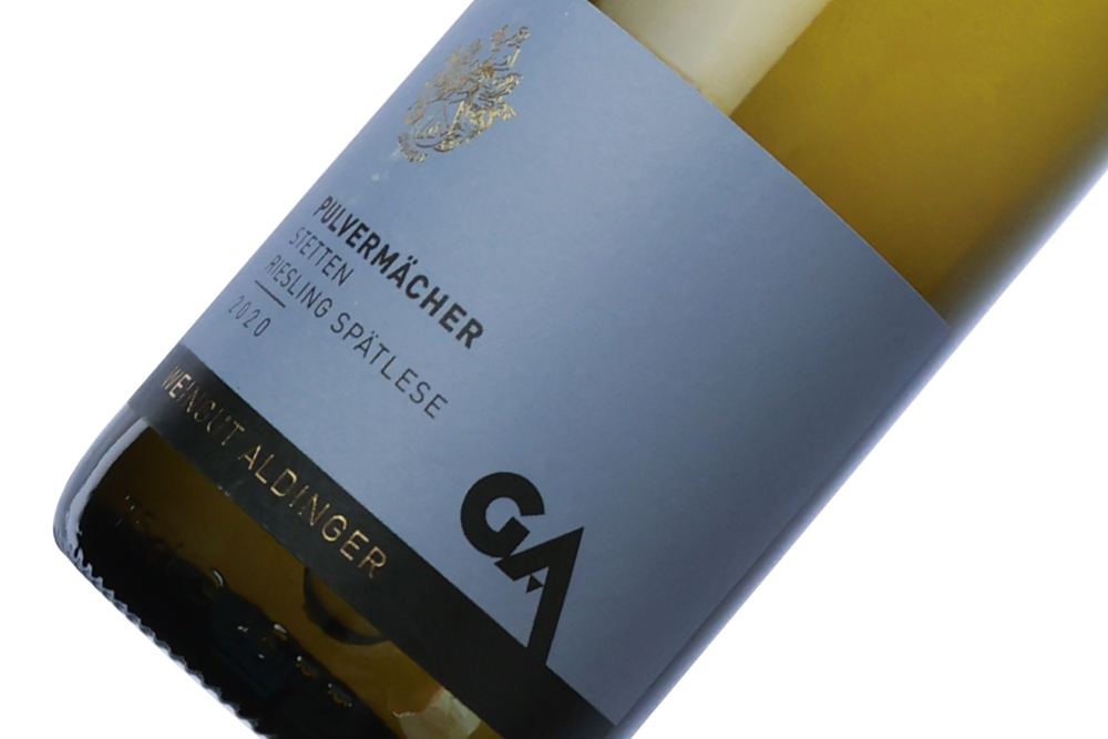 傲杰碎石园雷司令晚摘白葡萄酒2020|Aldinger Stetten Pulvermächer Riesling Spätlese 2020_白葡萄酒_意活网