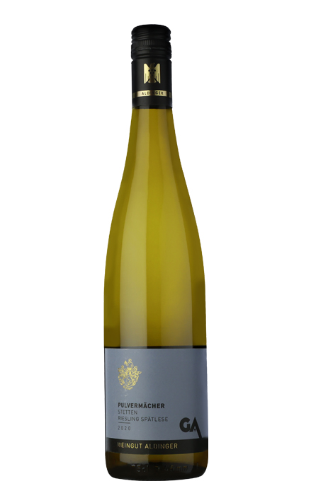 傲杰碎石园雷司令晚摘白葡萄酒2020|Aldinger Stetten Pulvermächer Riesling Spätlese 2020